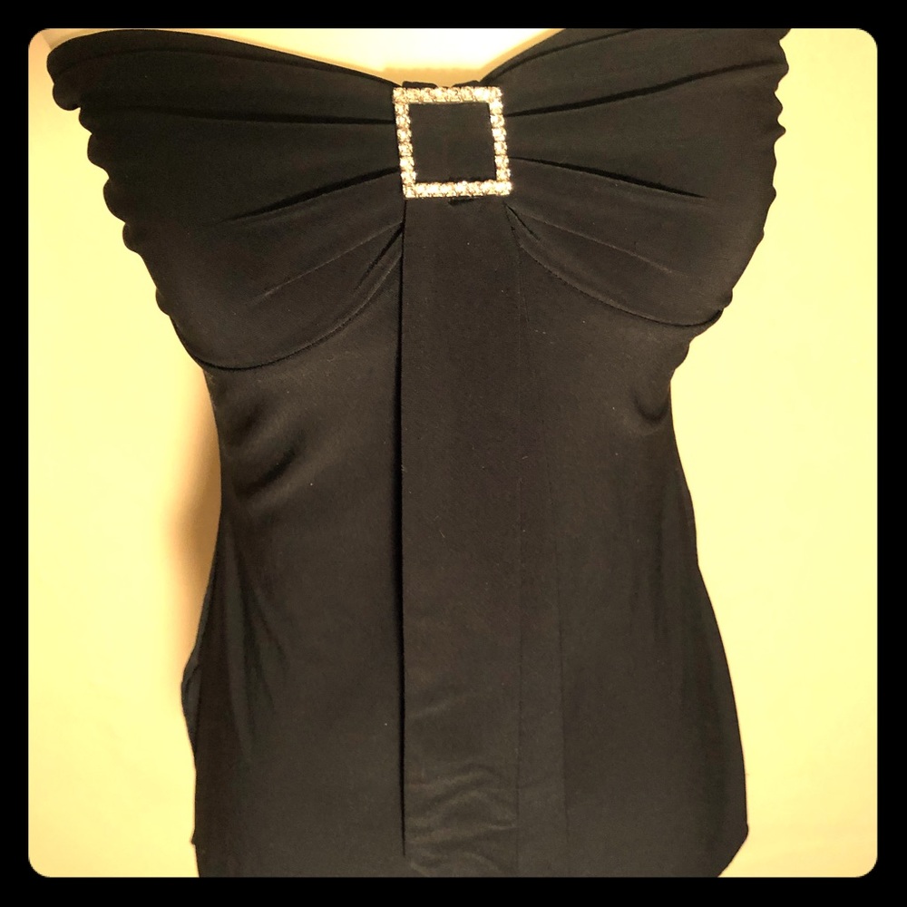Strapless pullover top